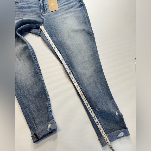 BKE Payton Universal Fit Mid-Rise Ankle Skinny Jeans Size 32x27. NWT - Picture 5 of 10